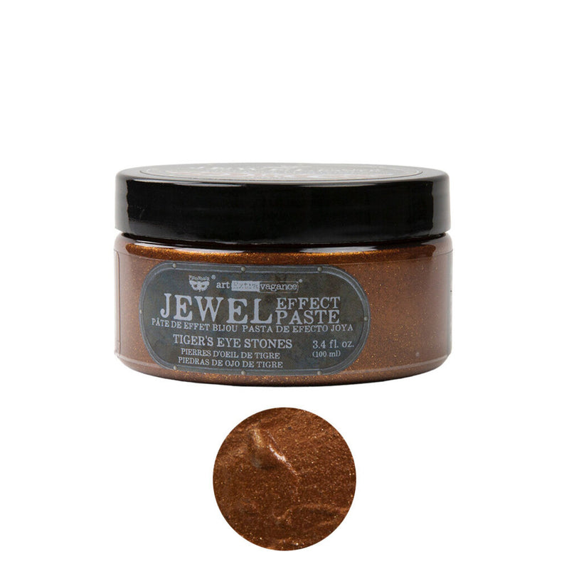 Jewel Texture Paste Tigers Eye Stones