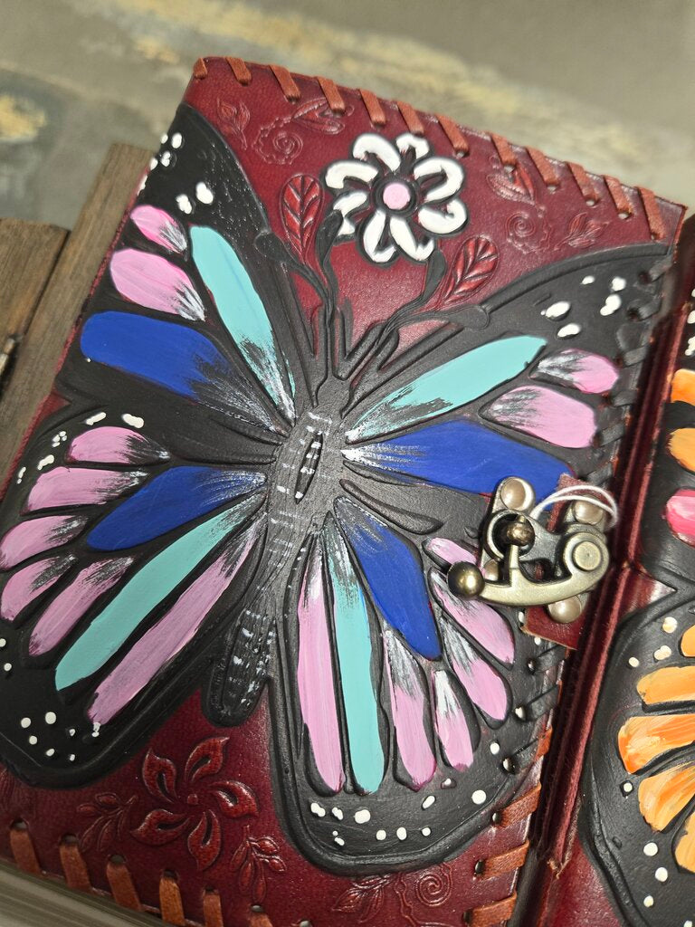 Vintage Butterfly Journal Painting Class June 17th 11am - 2pm