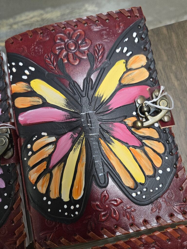 Vintage Butterfly Journal Painting Class June 17th 11am - 2pm