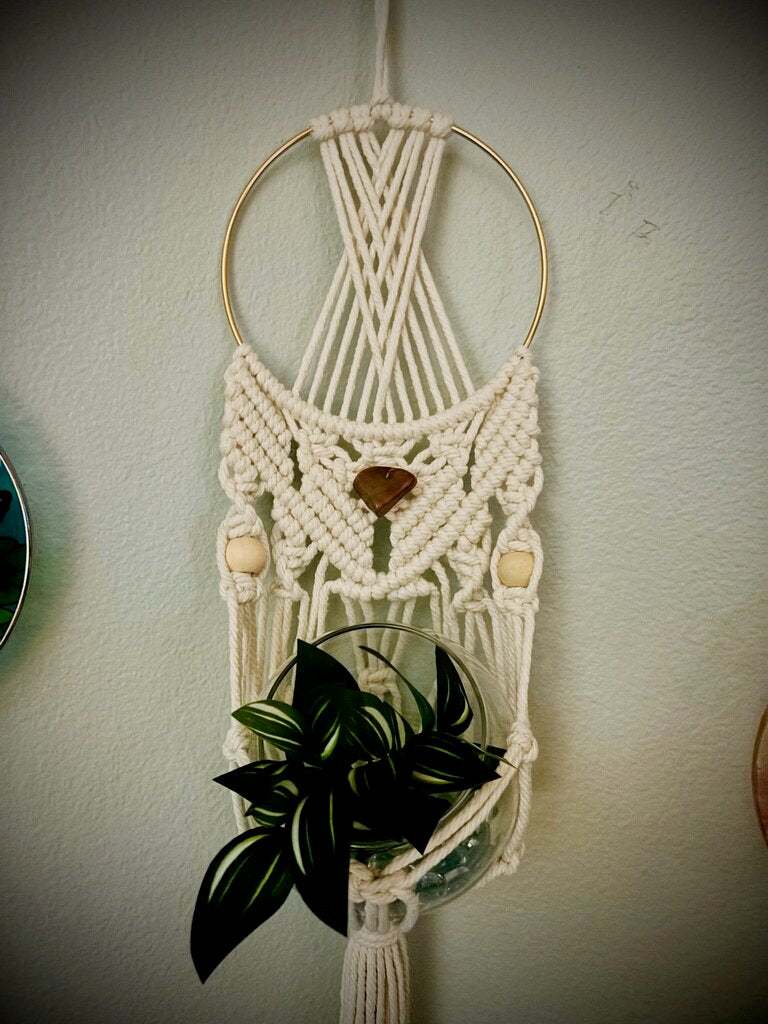 Macrame Terrarium Wall Hanging October 18th 11am - 2pm