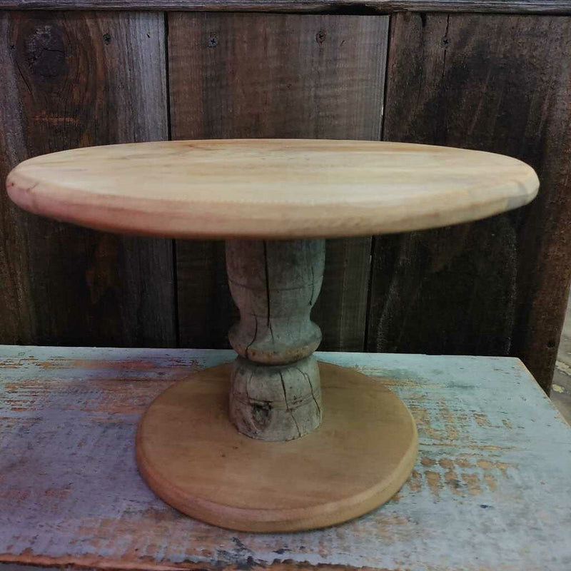 Wood Pedestal