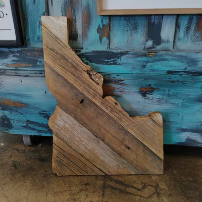 Idaho Cutout Reclaimed Wood Lg