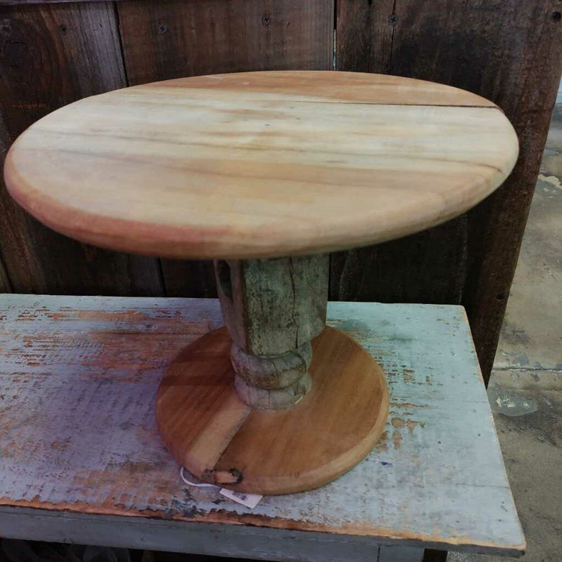 Wood Pedestal