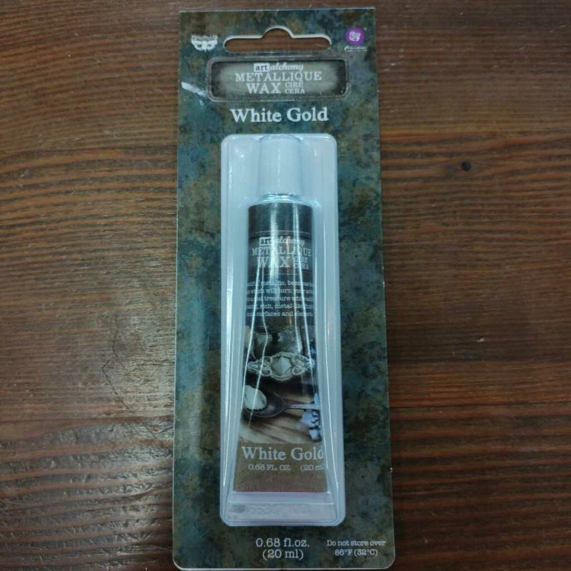 Metallique Wax White Gold