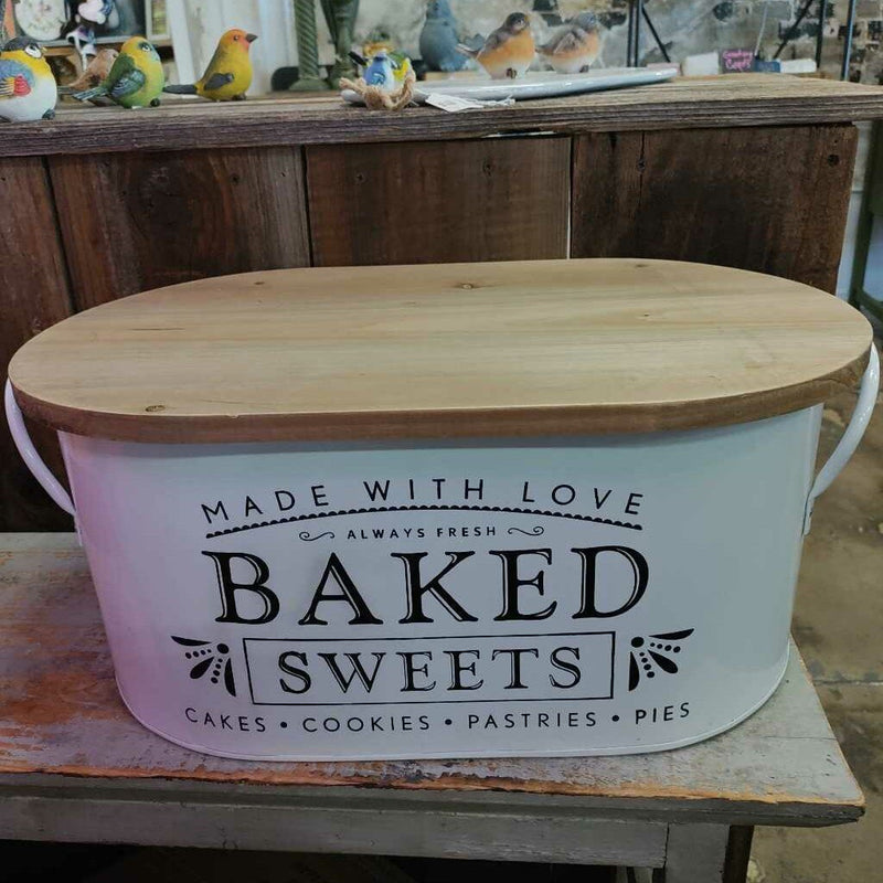 Metal Bakery Container - Large