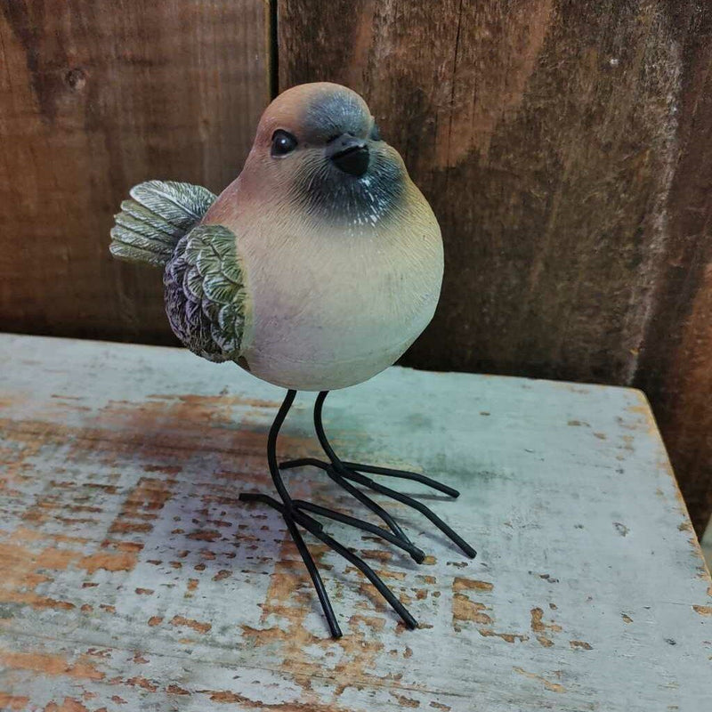 Small Resin Textured Bird