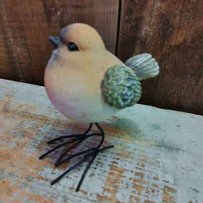 Small Resin Textured Bird