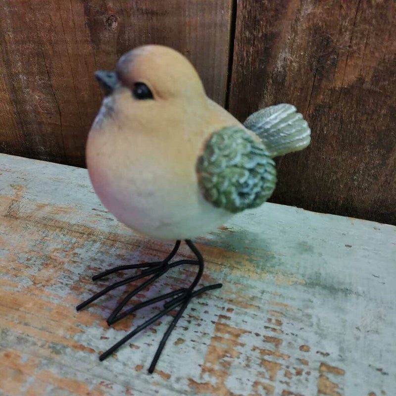 Small Resin Textured Bird