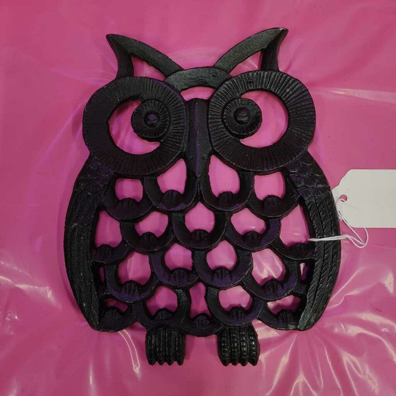 Cast Iron Owl Trivet