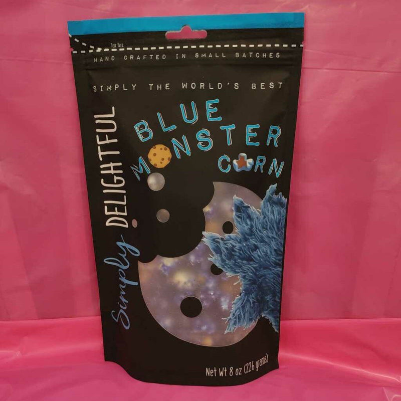 Popcorn Blue Monster