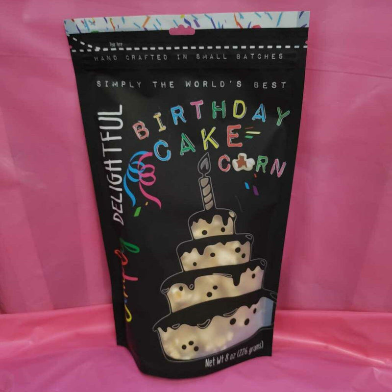 Popcorn Birthday Cake