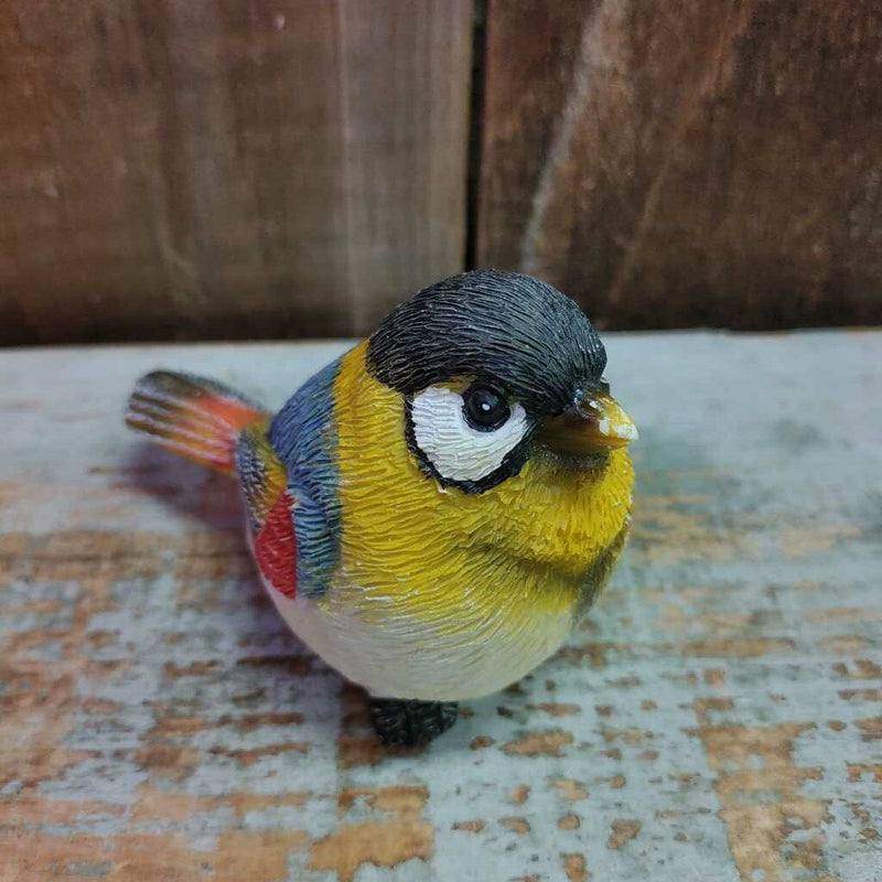 Purple Yellow Bird