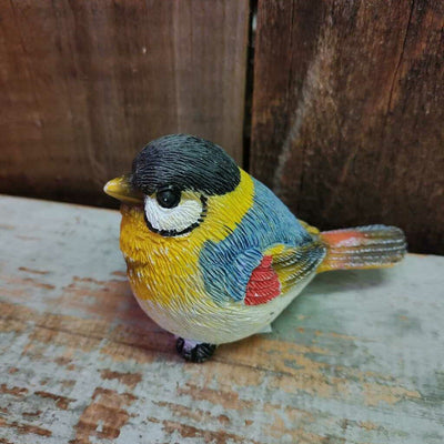 Purple Yellow Bird