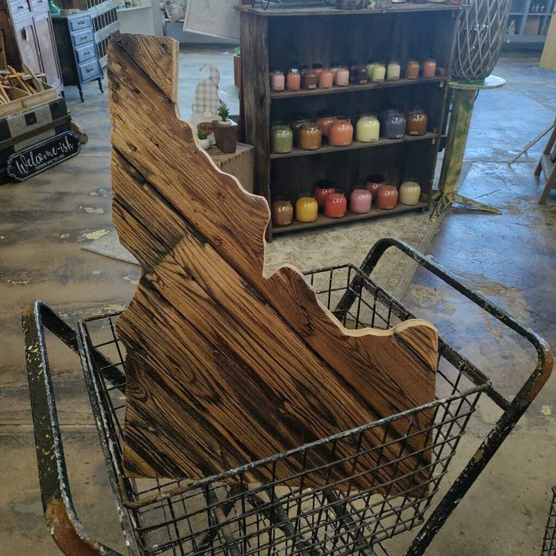 Premium Idaho Wood Cutout Lg