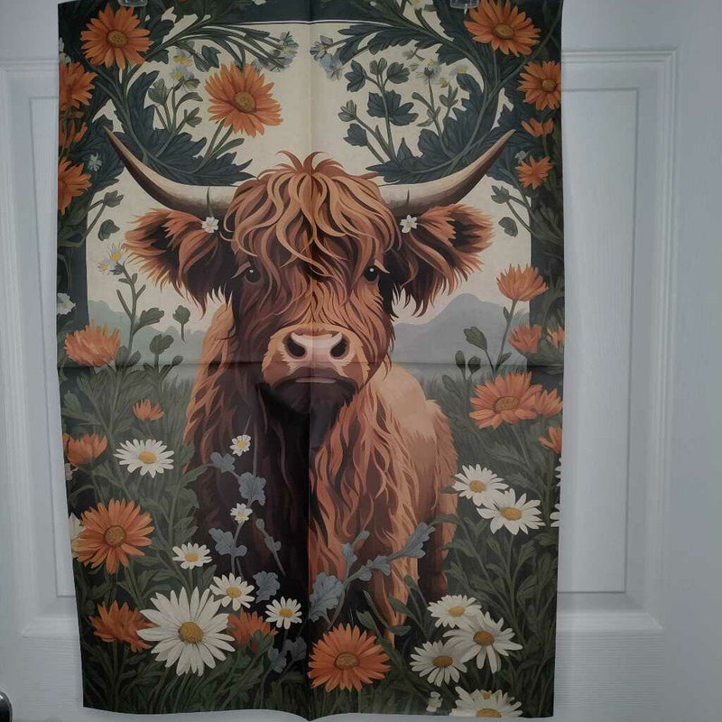 Cute Vintage Highland Cow