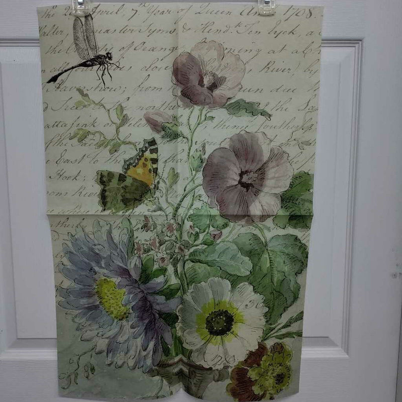 Antique Floral Watercolor