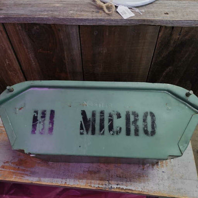 Vintage Hardware Bin Green