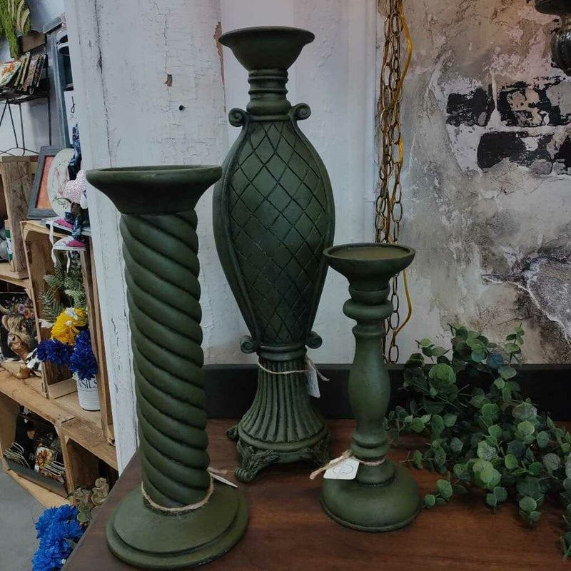 Green Candlestick - Med