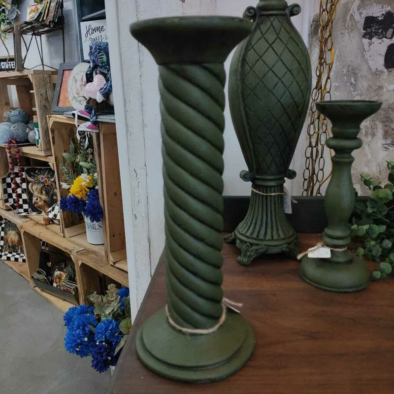 Green Candlestick - Med