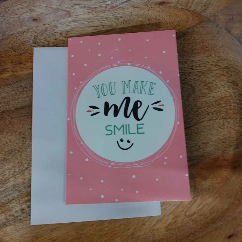 Greeting Card - You Make Me Smile