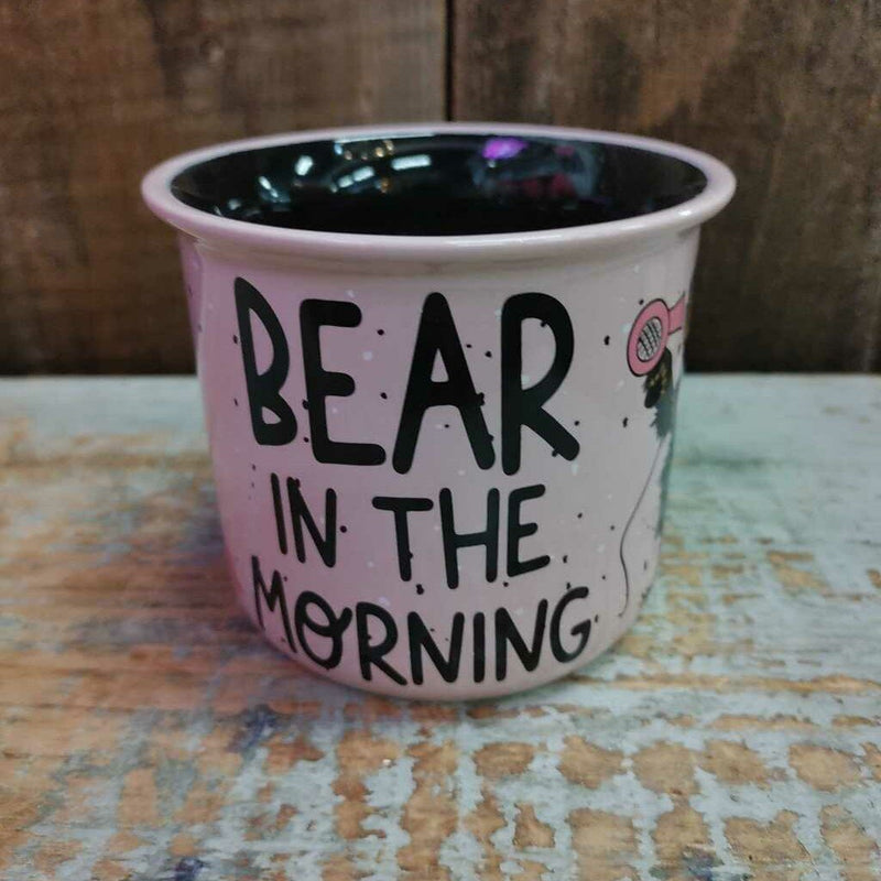 Bear in AM Pink Mug