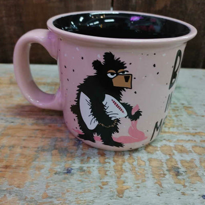 Bear in AM Pink Mug