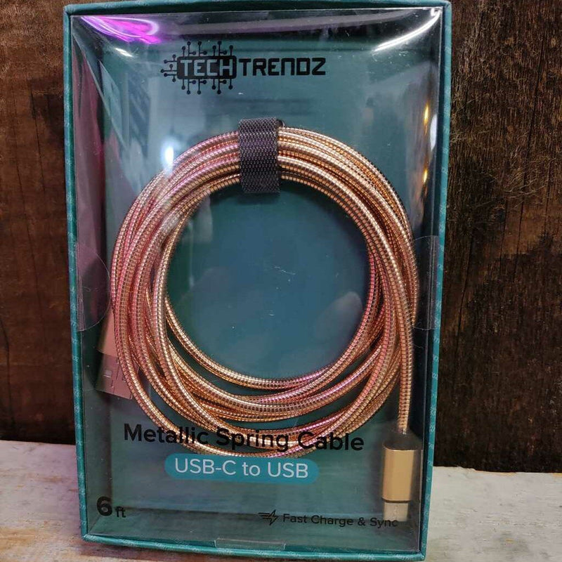 Metallic Type C Cable - Gold