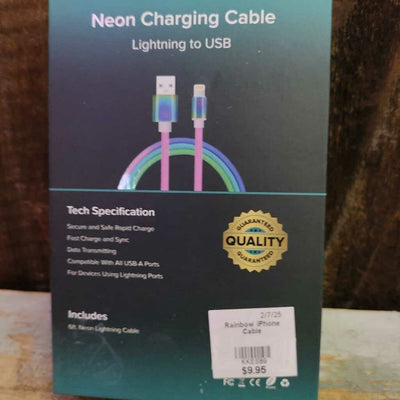 Rainbow iPhone Cable