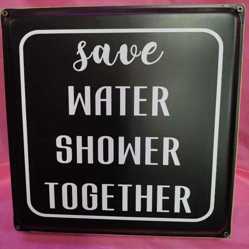 Square Bathroom Sign