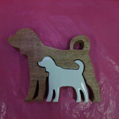 Mango Wood Puzzle Puppy