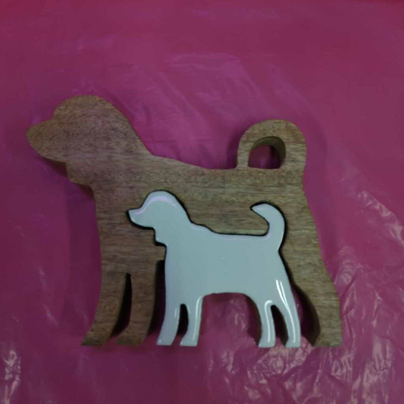 Mango Wood Puzzle Puppy