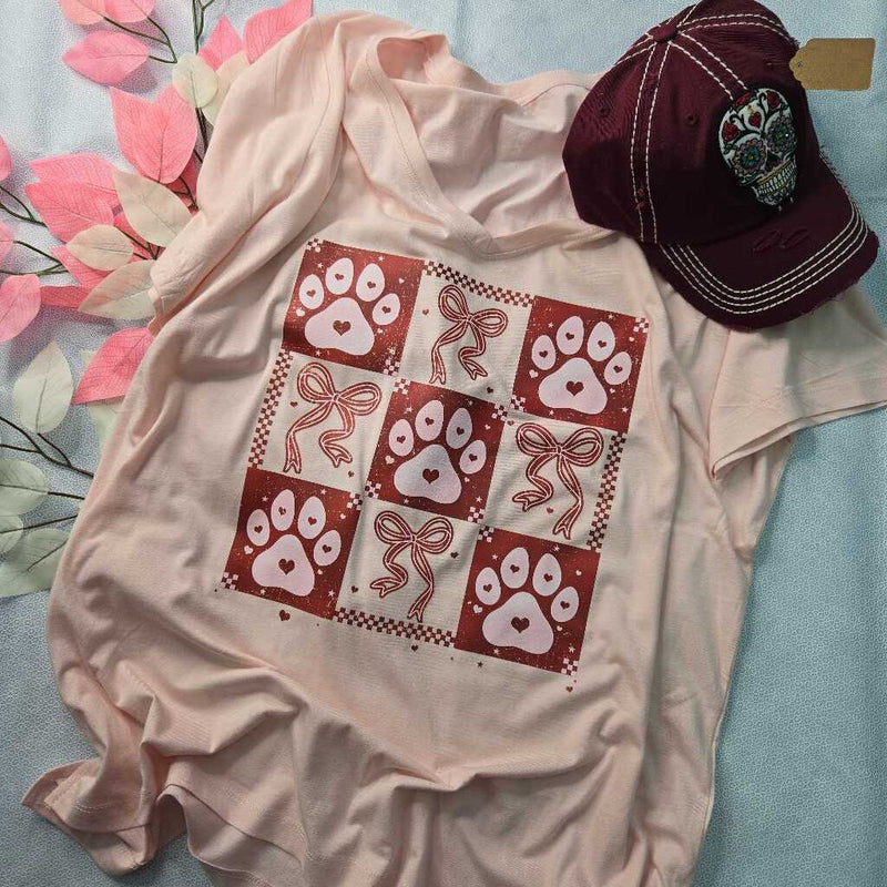 Pawprints, Hearts, & Bows
