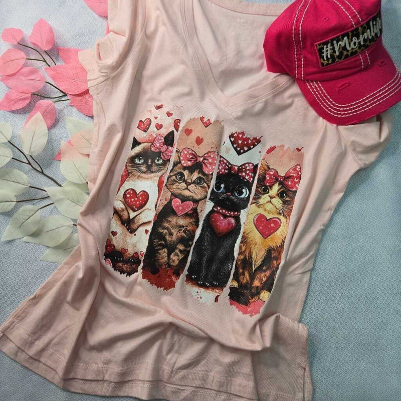 Cats w/ Hearts