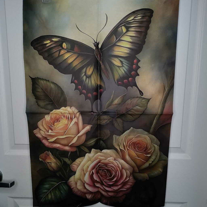 Victorian Roses w/ Butterfly