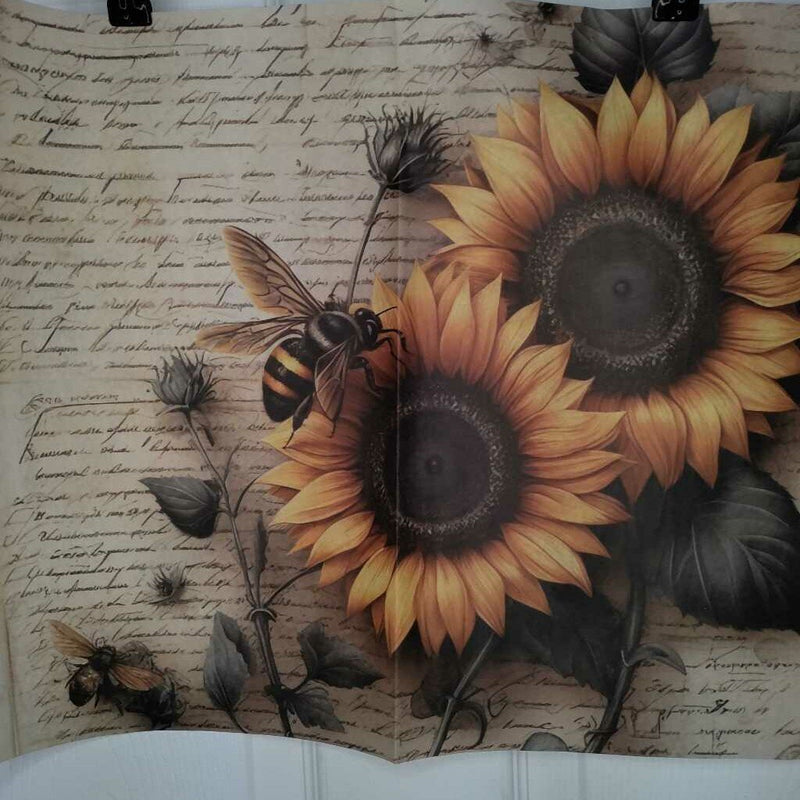 Sunflowers w/ Bees
