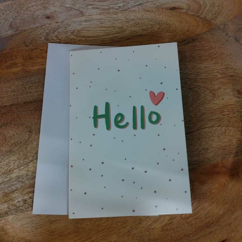 Greeting Card - Hello 1