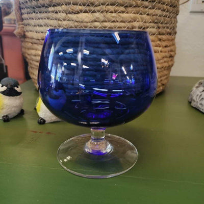Blue Fancy Glasses SET OF 4