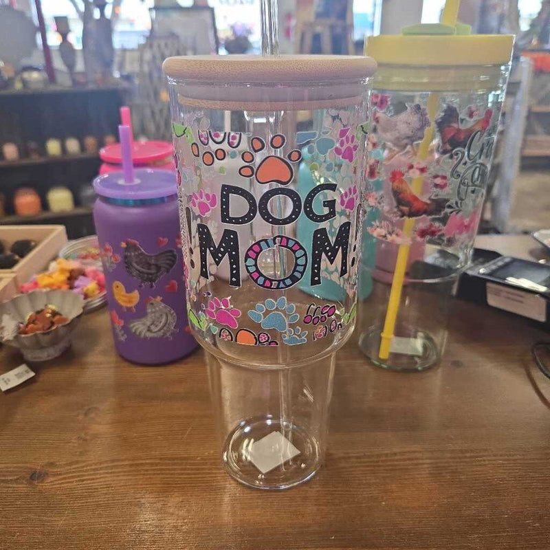 Cup Dog Mom Clear