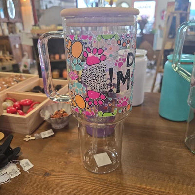 Cup Dog Mom Clear