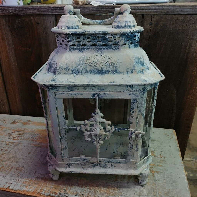 Lantern Blue/Tan/White
