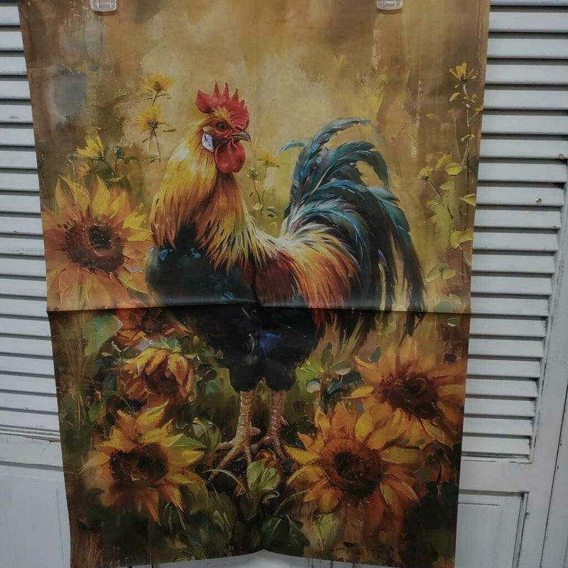 Rooster in Sunflowers