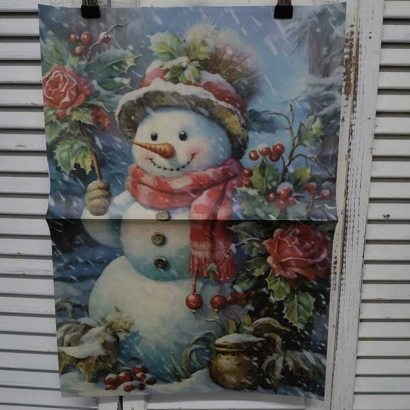 Victorian Snowman