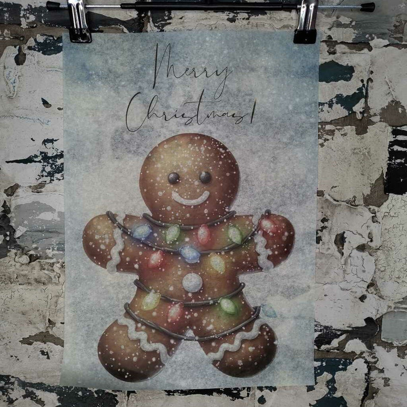 Gingerbread Man Winter
