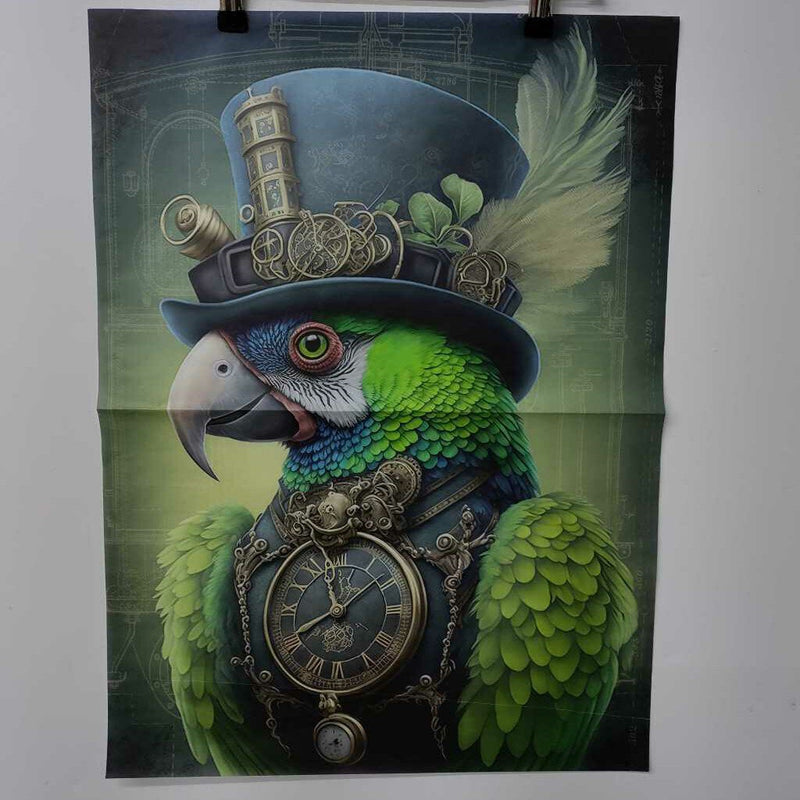 Steampunk Parrot 2